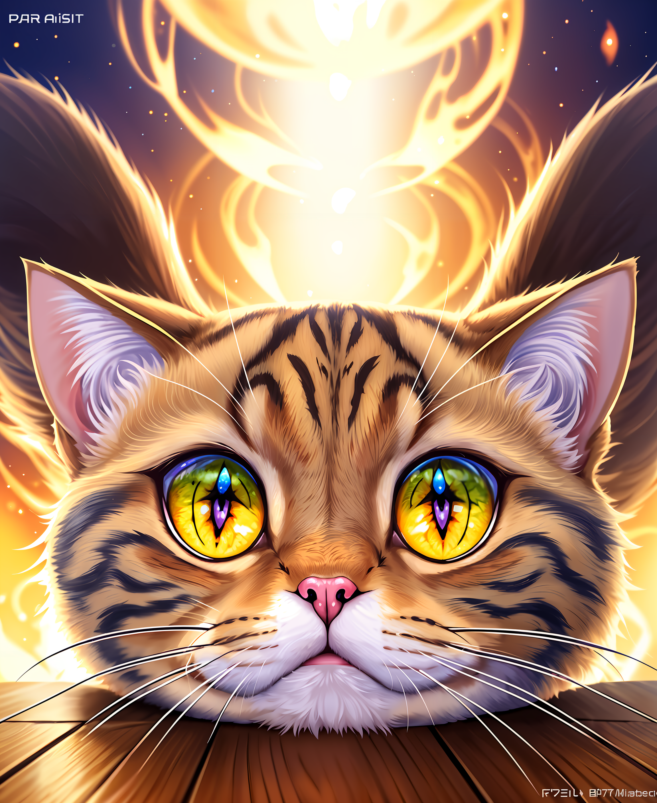 02210-42069.0-a painting of a kawaii cat,  (masterpiece, best quality), particle effects, epic explosion background, vivid, hdr, night time, v.png